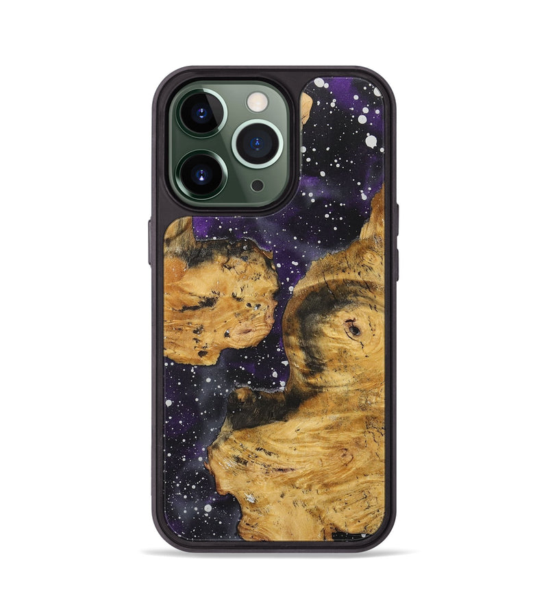 iPhone 13 Pro Wood+Resin Phone Case - Connie (Cosmos, 717349)