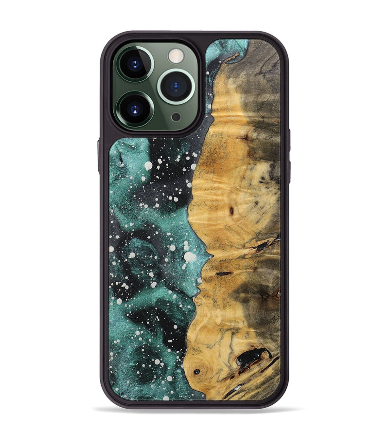 iPhone 13 Pro Max Wood+Resin Phone Case - Shaniqua (Cosmos, 717351)