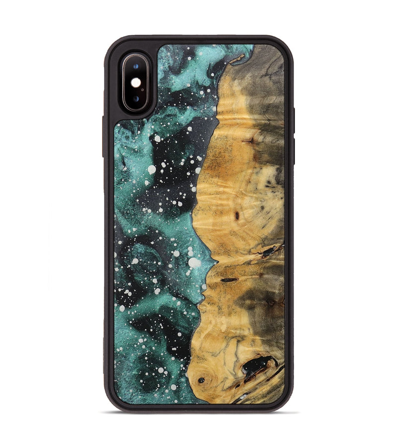 iPhone Xs Max Wood+Resin Phone Case - Shaniqua (Cosmos, 717351)