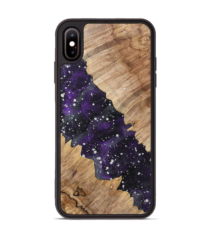 iPhone Xs Max Wood+Resin Phone Case - Yasmin (Cosmos, 717352)