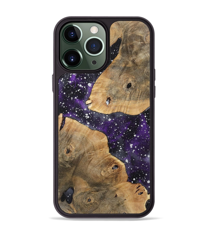 iPhone 13 Pro Max Wood+Resin Phone Case - Jaiden (Cosmos, 717359)