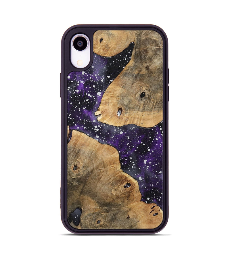 iPhone Xr Wood+Resin Phone Case - Jaiden (Cosmos, 717359)