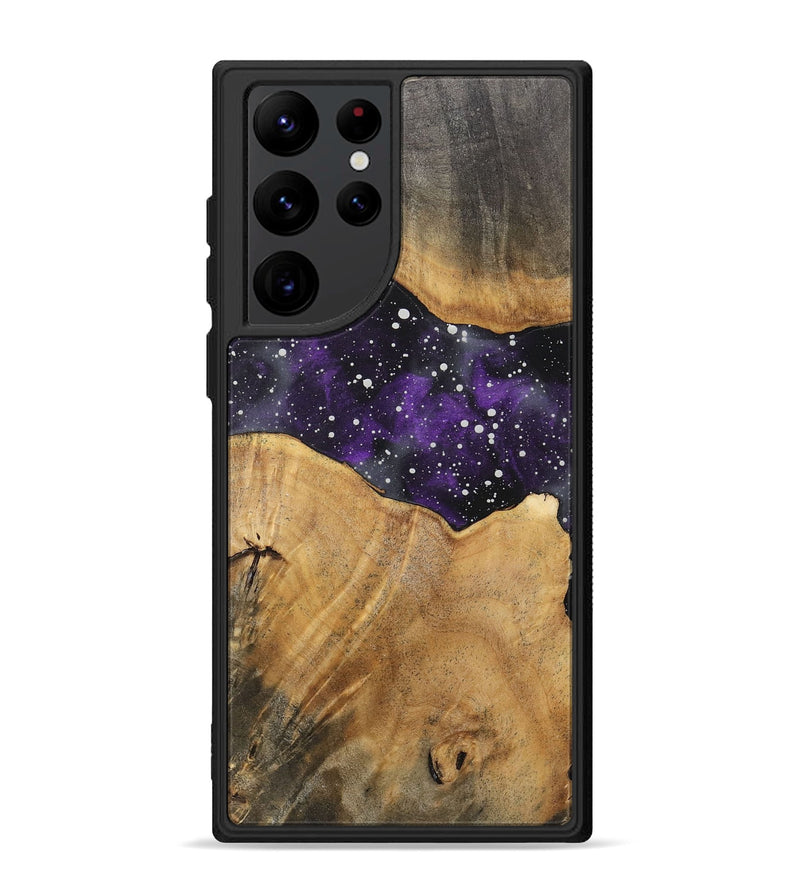 Galaxy S22 Ultra Wood+Resin Phone Case - Averie (Cosmos, 717363)