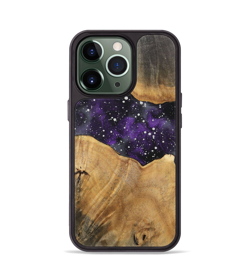 iPhone 13 Pro Wood+Resin Phone Case - Averie (Cosmos, 717363)