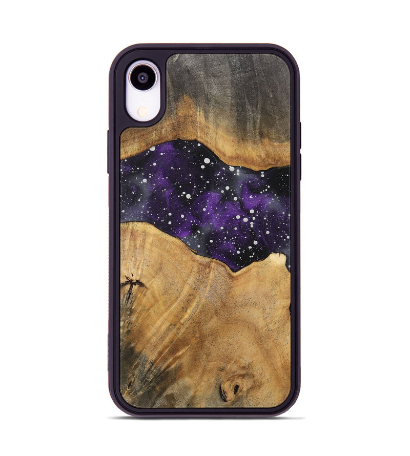 iPhone Xr Wood+Resin Phone Case - Averie (Cosmos, 717363)