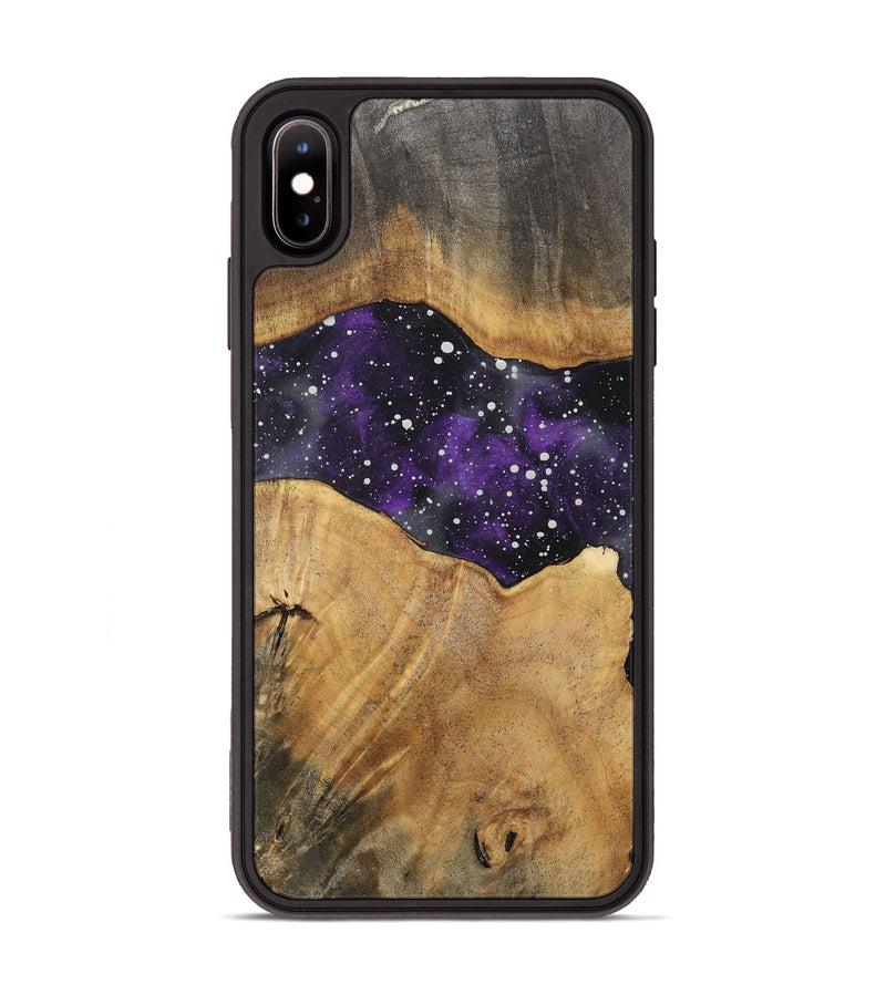 iPhone Xs Max Wood+Resin Phone Case - Averie (Cosmos, 717363)