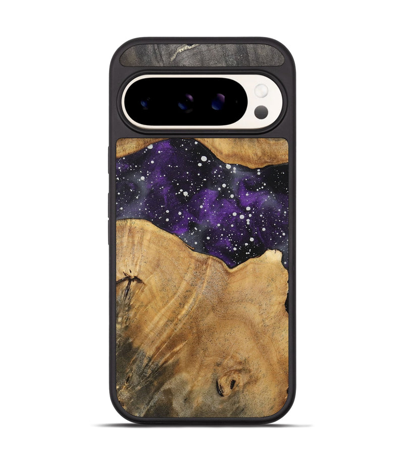 Pixel 9 Wood+Resin Phone Case - Averie (Cosmos, 717363)