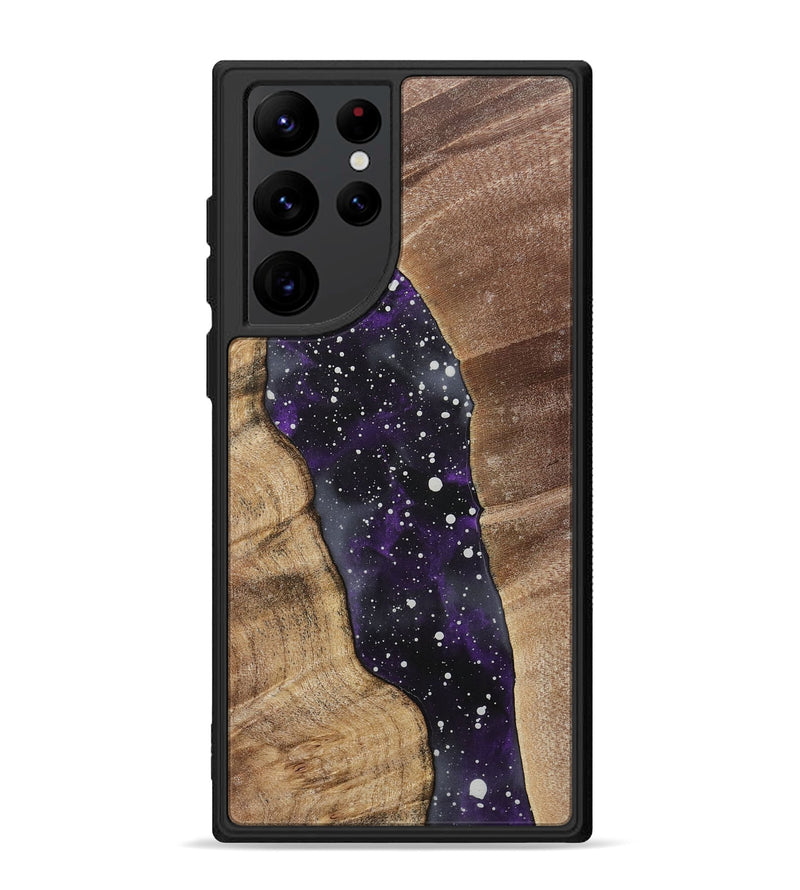 Galaxy S22 Ultra Wood+Resin Phone Case - Maxine (Cosmos, 717364)