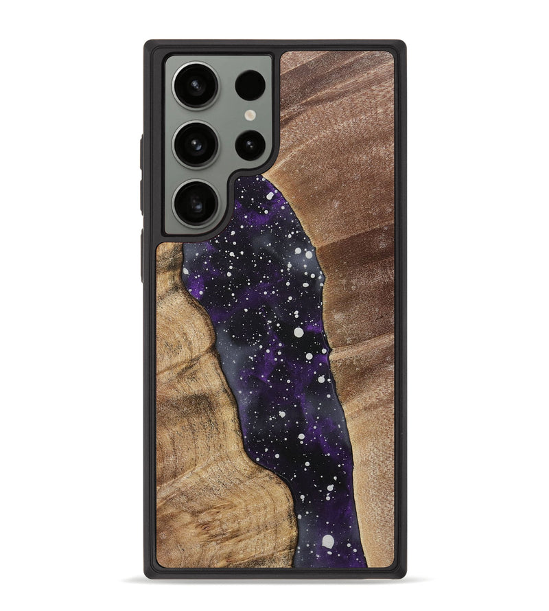 Galaxy S23 Ultra Wood+Resin Phone Case - Maxine (Cosmos, 717364)