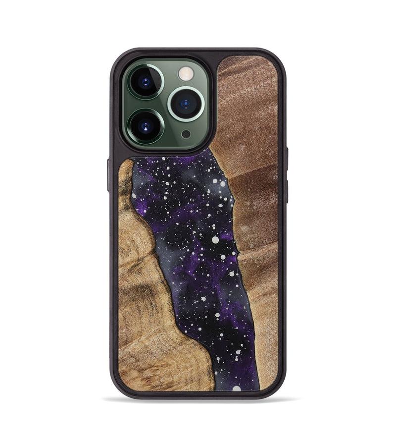 iPhone 13 Pro Wood+Resin Phone Case - Maxine (Cosmos, 717364)