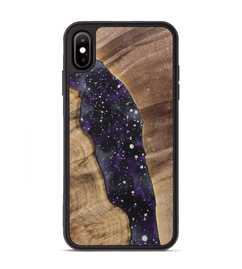 iPhone Xs Max Wood+Resin Phone Case - Maxine (Cosmos, 717364)