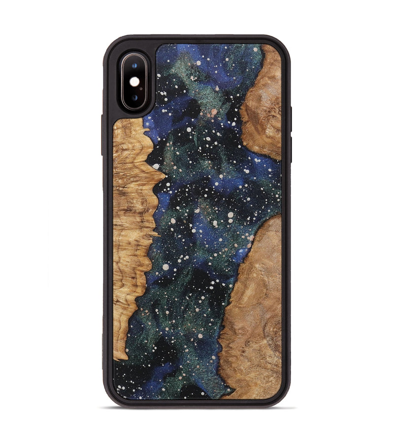 iPhone Xs Max Wood+Resin Phone Case - Julius (Cosmos, 717375)