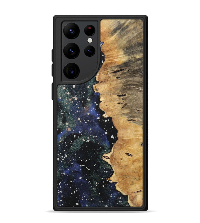 Galaxy S22 Ultra Wood+Resin Phone Case - Darin (Cosmos, 717378)