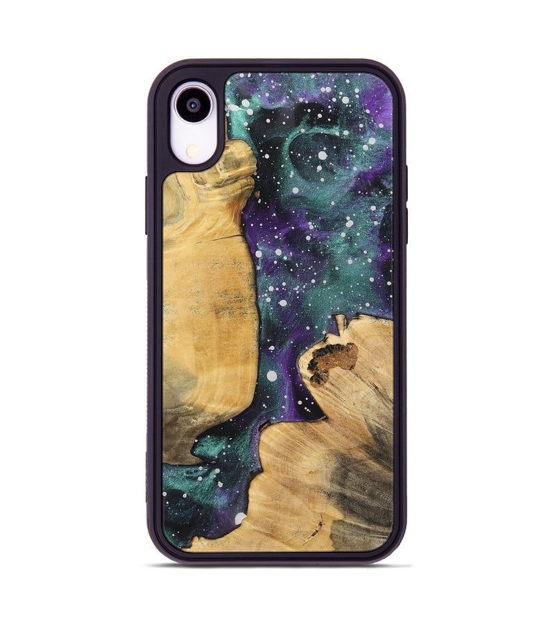 iPhone Xr Wood+Resin Phone Case - Kelsey (Cosmos, 717386)