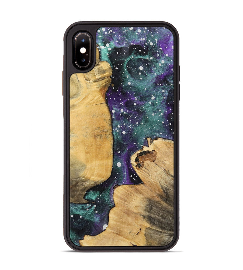 iPhone Xs Max Wood+Resin Phone Case - Kelsey (Cosmos, 717386)