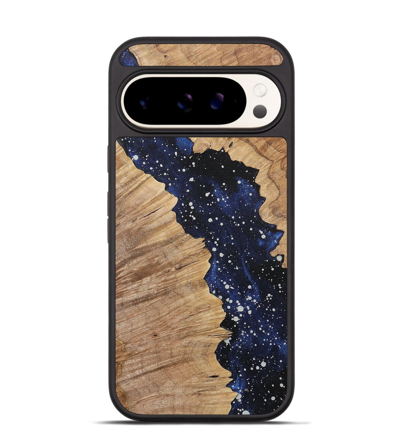 Pixel 9 Wood+Resin Phone Case - Stefanie (Cosmos, 717388)