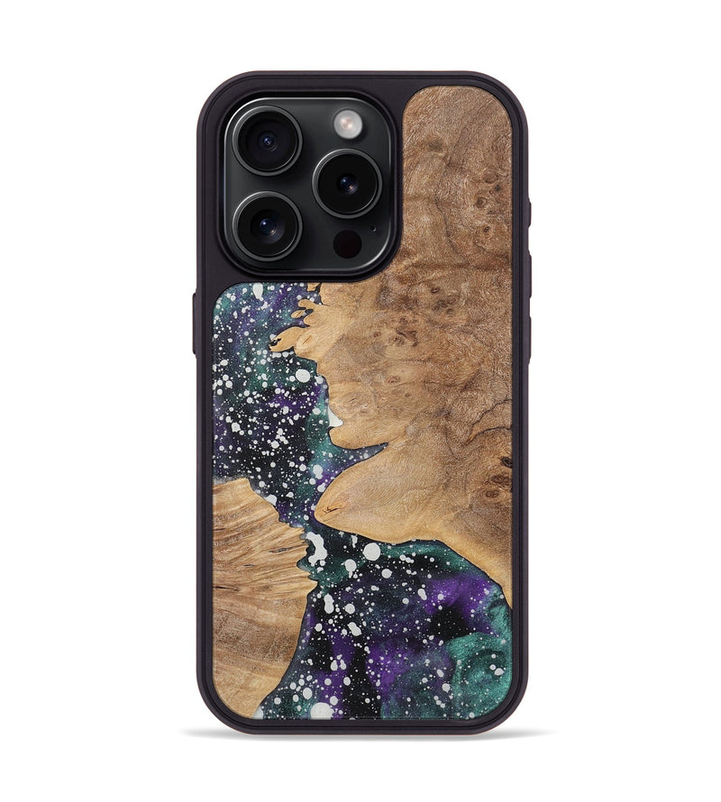 iPhone 15 Pro Wood+Resin Phone Case - Nelson (Cosmos, 717396)