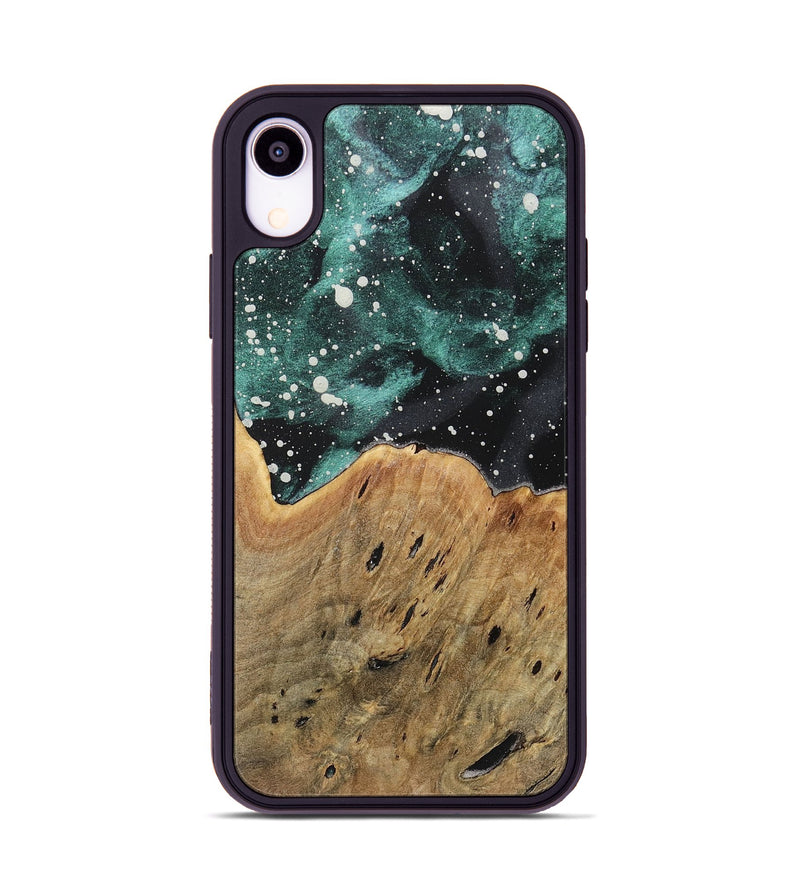 iPhone Xr Wood+Resin Phone Case - Philip (Cosmos, 717404)