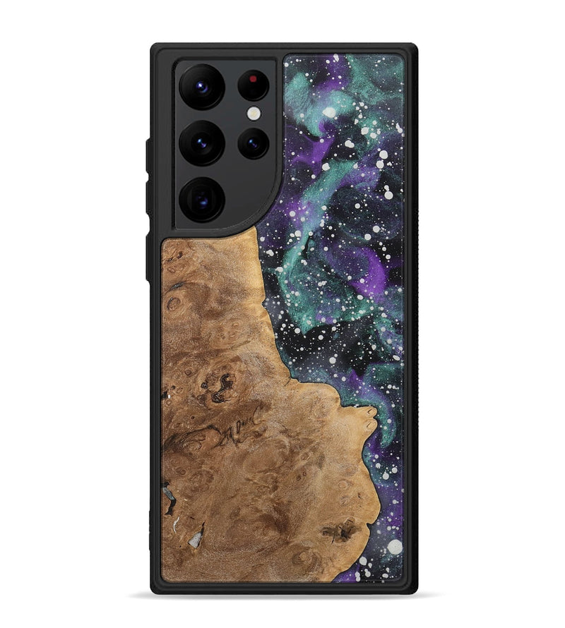 Galaxy S22 Ultra Wood+Resin Phone Case - Conor (Cosmos, 717410)