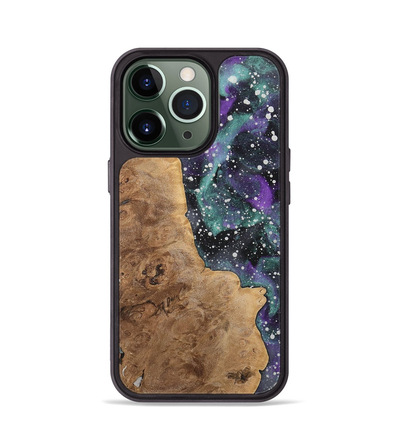 iPhone 13 Pro Wood+Resin Phone Case - Conor (Cosmos, 717410)