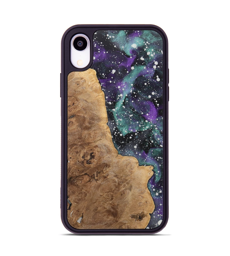 iPhone Xr Wood+Resin Phone Case - Conor (Cosmos, 717410)