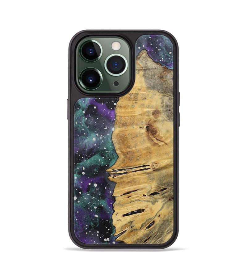 iPhone 13 Pro Wood+Resin Phone Case - Mathew (Cosmos, 717411)