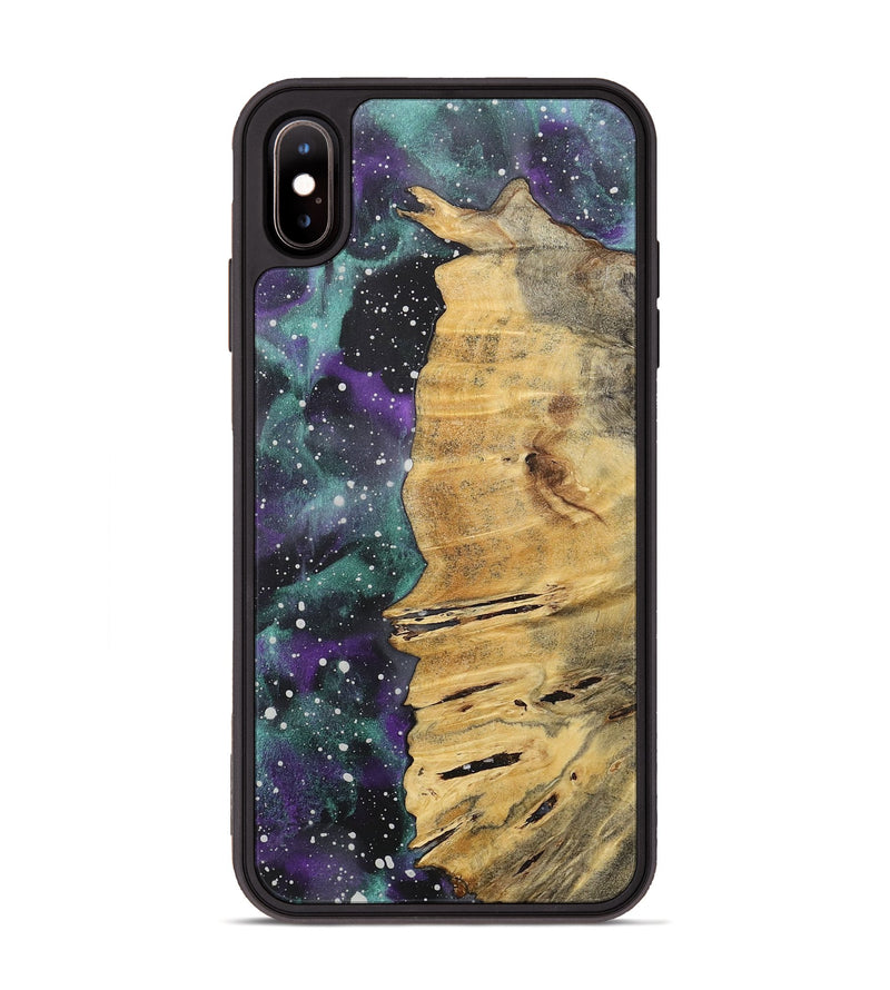 iPhone Xs Max Wood+Resin Phone Case - Mathew (Cosmos, 717411)