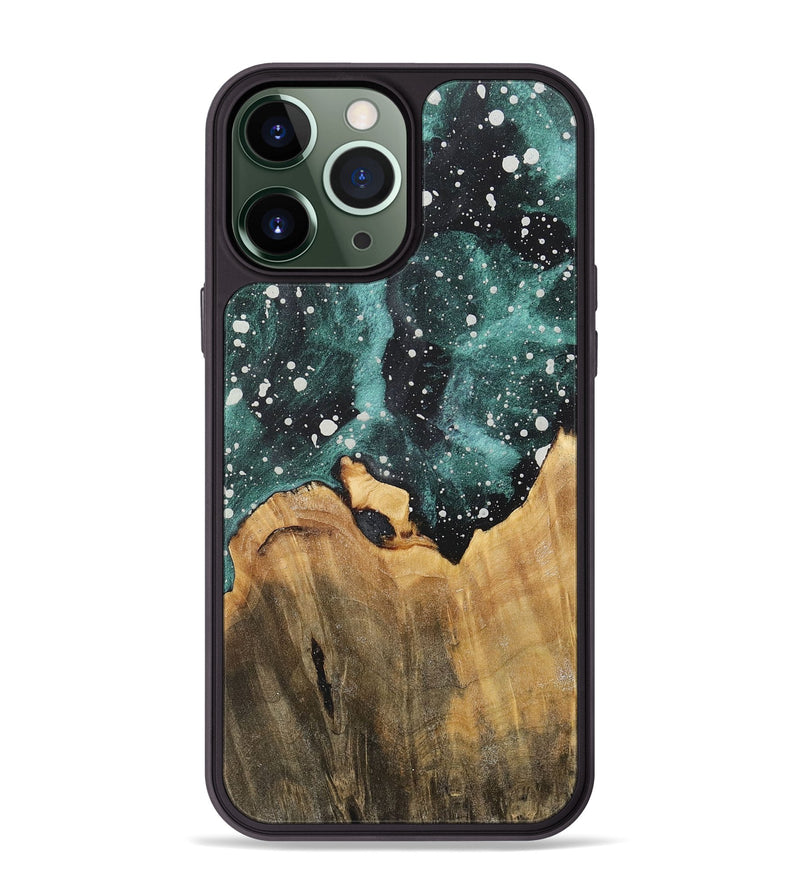 iPhone 13 Pro Max Wood+Resin Phone Case - Braelynn (Cosmos, 717414)