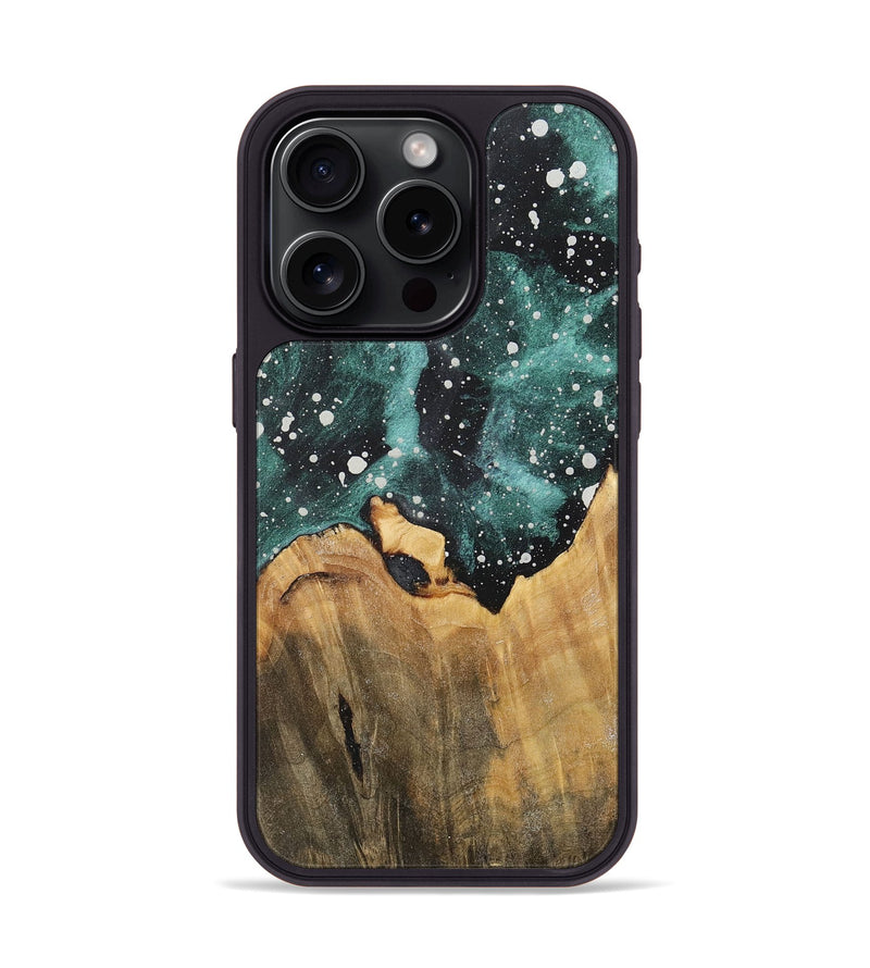 iPhone 15 Pro Wood+Resin Phone Case - Braelynn (Cosmos, 717414)