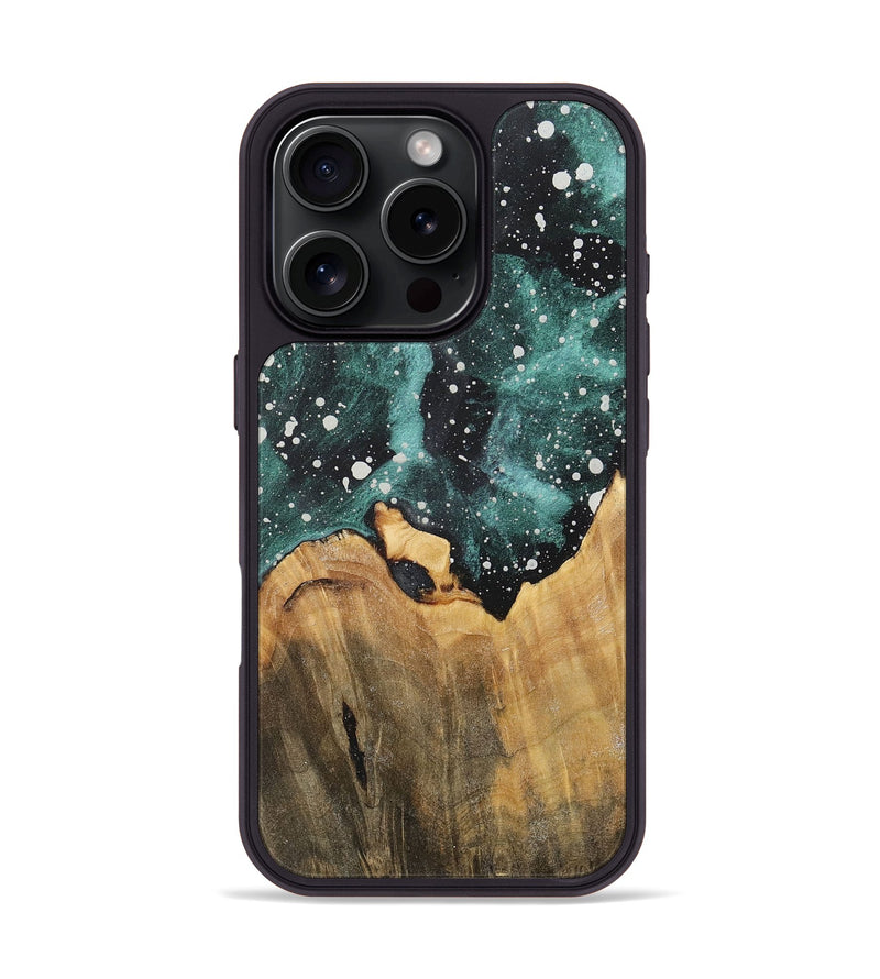 iPhone 16 Pro Wood+Resin Phone Case - Braelynn (Cosmos, 717414)