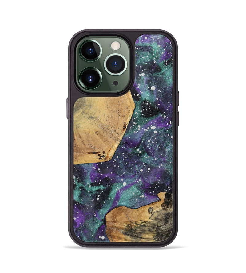 iPhone 13 Pro Wood+Resin Phone Case - Terri (Cosmos, 717420)