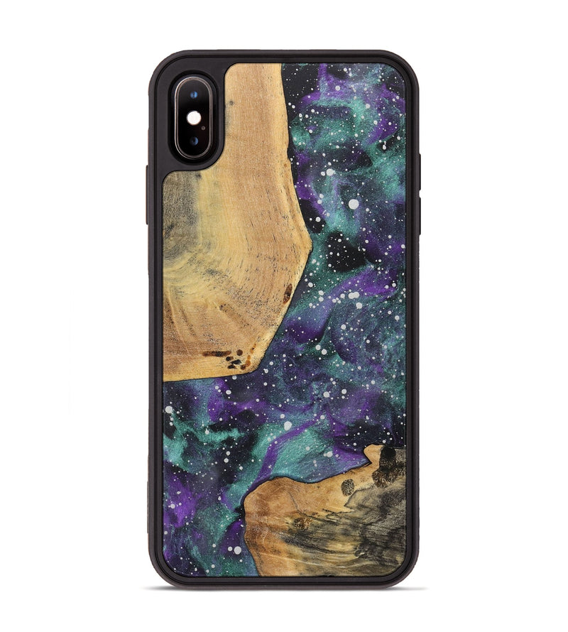 iPhone Xs Max Wood+Resin Phone Case - Terri (Cosmos, 717420)