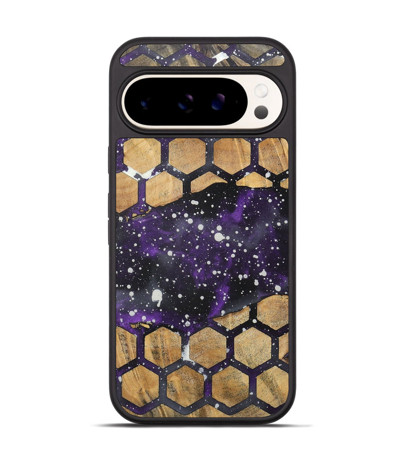 Pixel 9 Wood+Resin Phone Case - Evangeline (Cosmos, 717429)