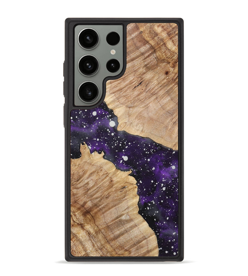 Galaxy S23 Ultra Wood+Resin Phone Case - Tamara (Cosmos, 717439)