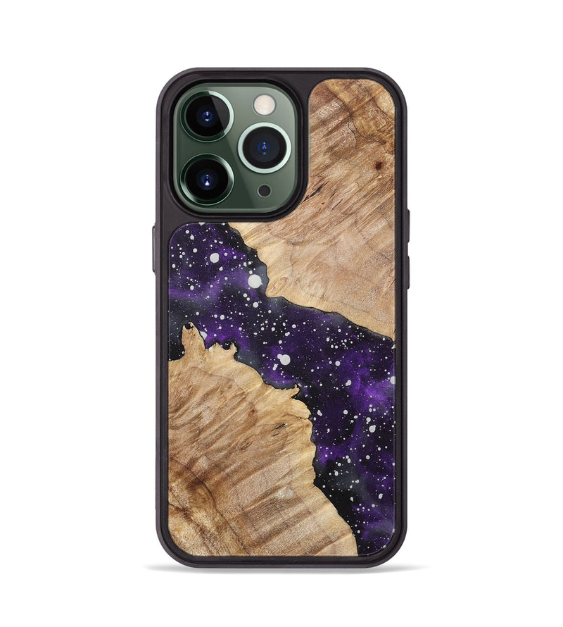 iPhone 13 Pro Wood+Resin Phone Case - Tamara (Cosmos, 717439)