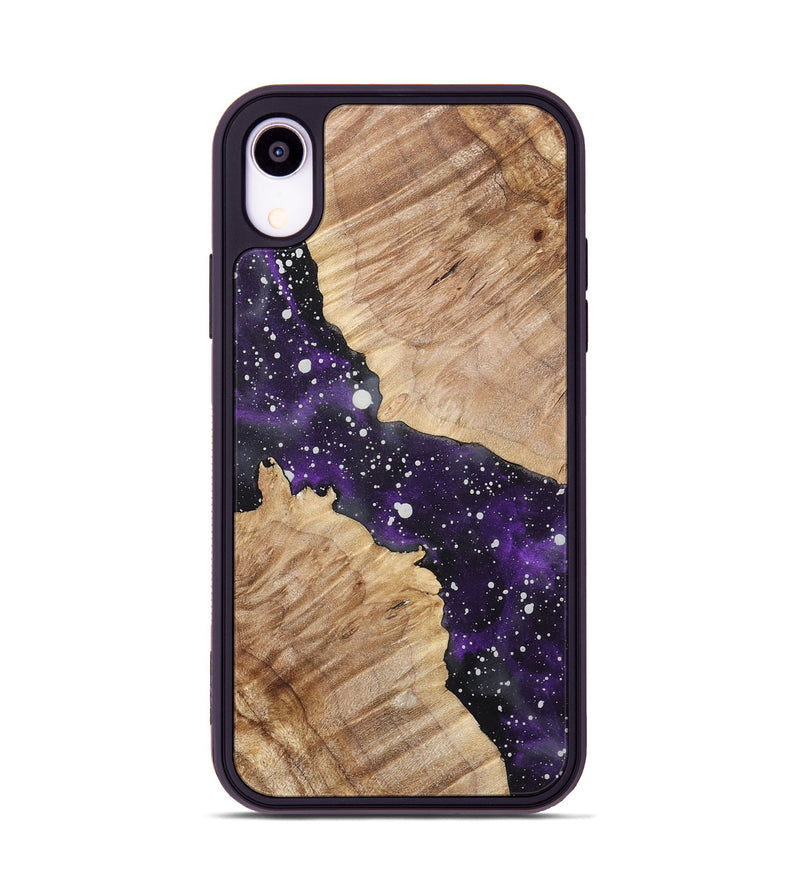 iPhone Xr Wood+Resin Phone Case - Tamara (Cosmos, 717439)