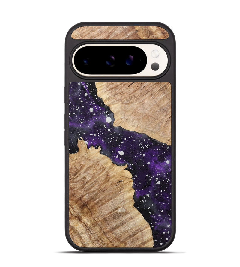 Pixel 9 Wood+Resin Phone Case - Tamara (Cosmos, 717439)