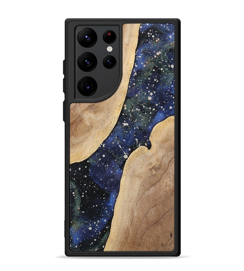 Galaxy S22 Ultra Wood+Resin Phone Case - Shelby (Cosmos, 717448)