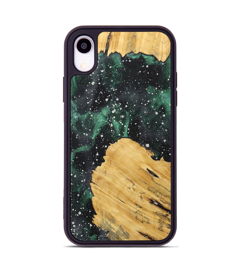 iPhone Xr Wood+Resin Phone Case - Haylee (Cosmos, 717452)