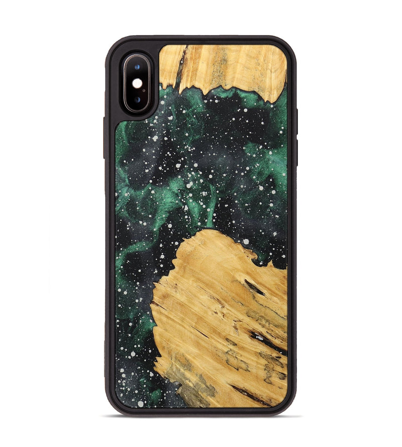 iPhone Xs Max Wood+Resin Phone Case - Haylee (Cosmos, 717452)