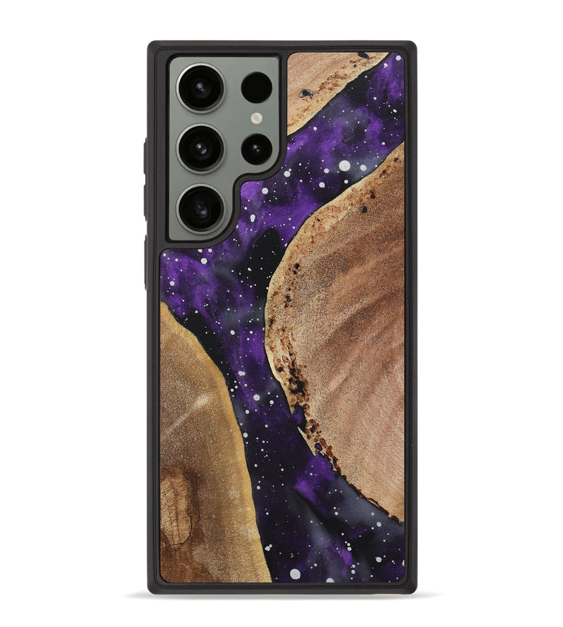 Galaxy S23 Ultra Wood+Resin Phone Case - Gertrude (Cosmos, 717503)