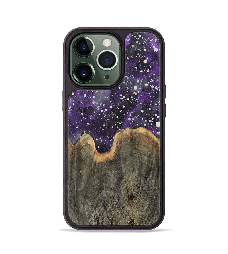 iPhone 13 Pro Wood+Resin Phone Case - Geneva (Cosmos, 717506)