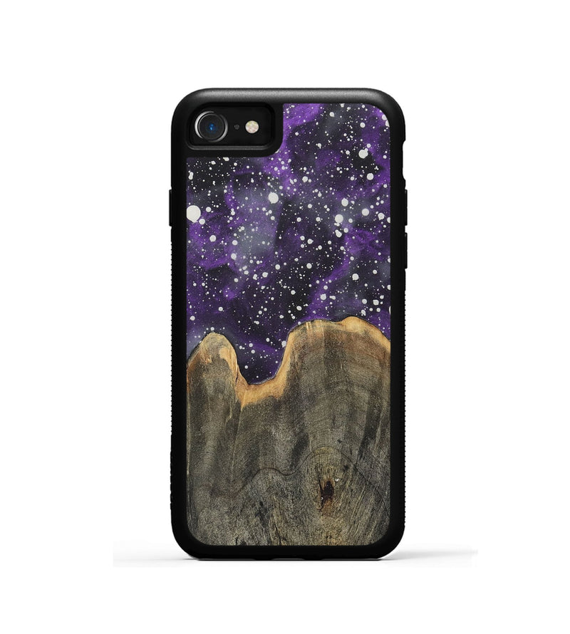 iPhone SE Wood+Resin Phone Case - Geneva (Cosmos, 717506)