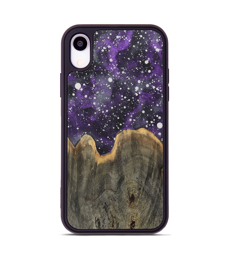 iPhone Xr Wood+Resin Phone Case - Geneva (Cosmos, 717506)