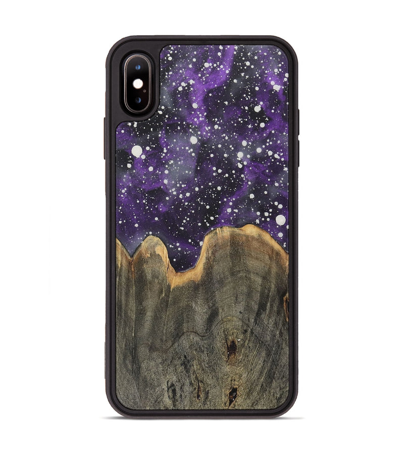 iPhone Xs Max Wood+Resin Phone Case - Geneva (Cosmos, 717506)