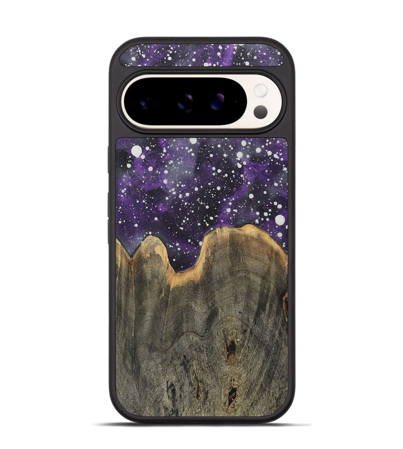 Pixel 9 Wood+Resin Phone Case - Geneva (Cosmos, 717506)