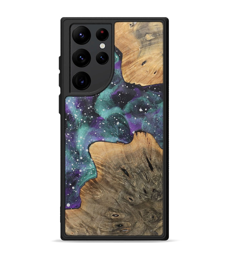 Galaxy S22 Ultra Wood+Resin Phone Case - Sadie (Cosmos, 717507)