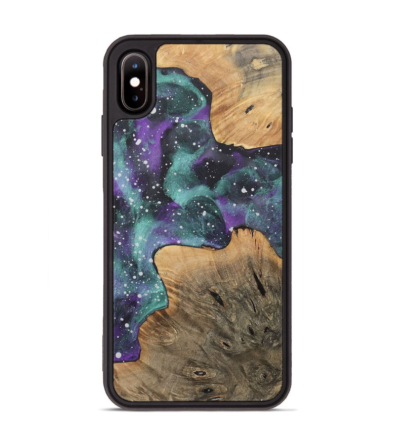 iPhone Xs Max Wood+Resin Phone Case - Sadie (Cosmos, 717507)