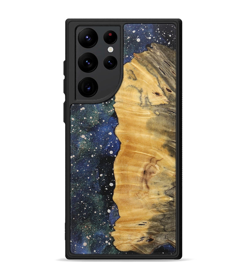 Galaxy S22 Ultra Wood+Resin Phone Case - Esther (Cosmos, 717511)