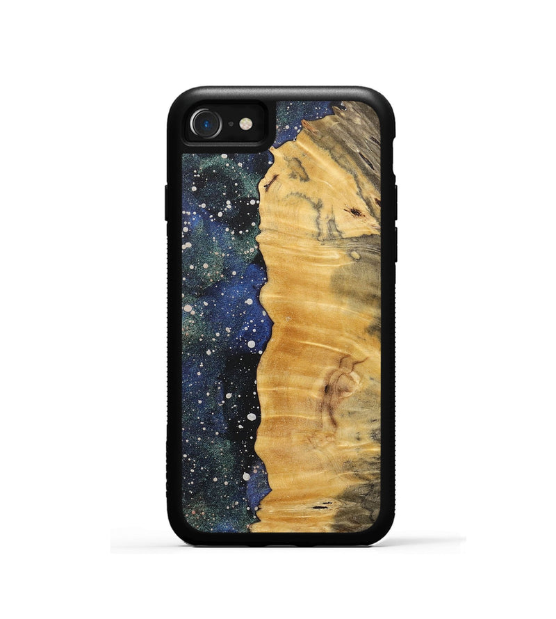 iPhone SE Wood+Resin Phone Case - Esther (Cosmos, 717511)